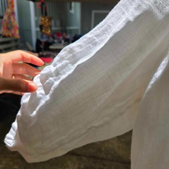 LINEN DRESS - Picture 3 of 3